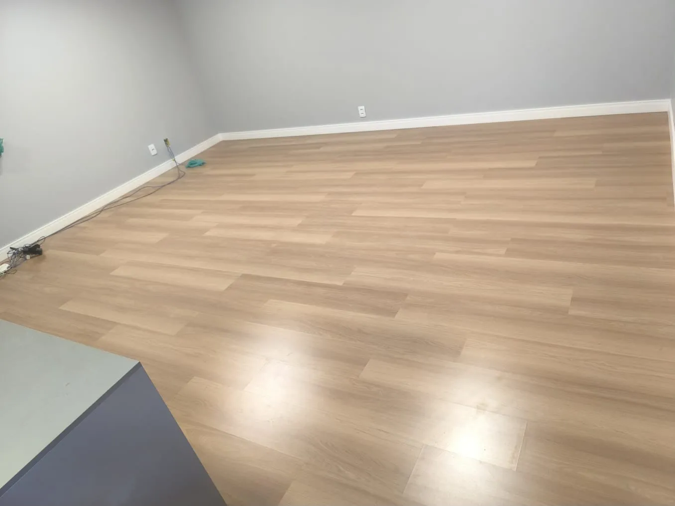 Projeto residencial com pisos MG Pisos